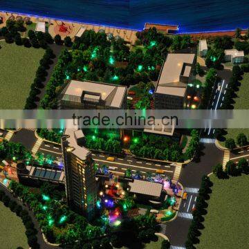 Sea View Residential Apartment Architectural Model Supplies