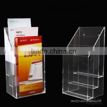 Tiered Acrylic Poster Card display Organizer