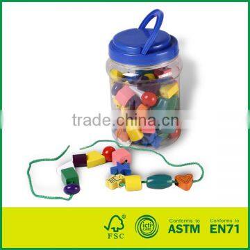 Wooden beads toy