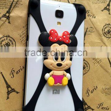 Cute Cartoon Animal Characters Soft Silicone Case Cover For iPhone 6S , Cartoon Silicone Phone case Factory Price For Sale