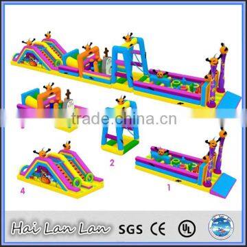 Outdoor Inflatable Sport Obstacle Challenge Playground Equipment