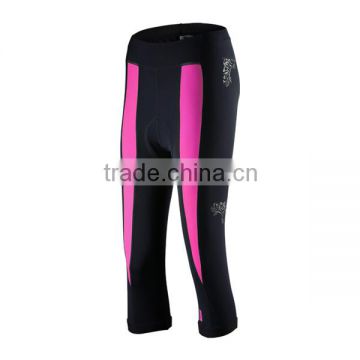 2016 hot sale sports wear cycling tights for women