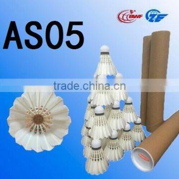 Cheap Quality Class A Cigu Duck Feather OEM Badminton Shuttlecock for club practice