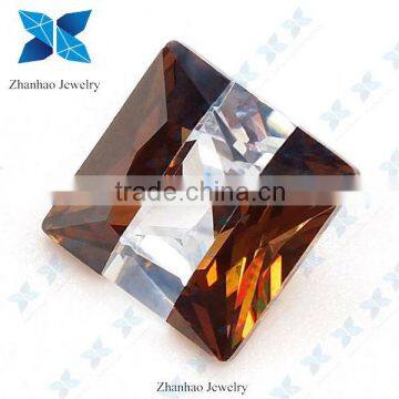 Good Quality Special Multicolor Square Shape Cubic Zircon For Jewelry