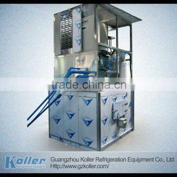 3000kg New Design Plate Ice Machine with Ice Storage Bin