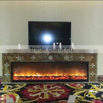 1200*520*200mm 2 sided indoor infrared imitation electric fireplace wood