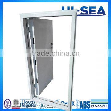 1650 Windth Marine Aluminum Hollow Cabin Door with Fixed Light / Vent