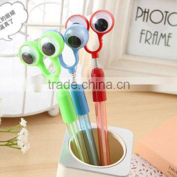 Big eyes ballpoint pen,oxeye ballpoint pen,cartoon pen for promotion