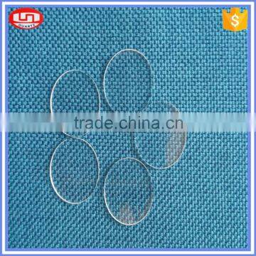 hot sale fused round and small quartz glass disk for windows