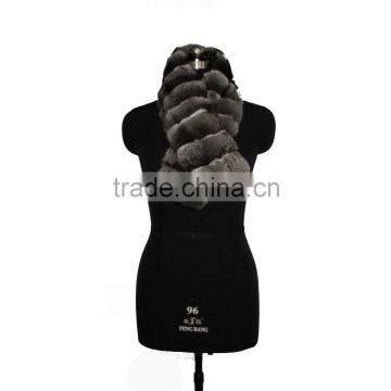 New style fashionable fur scarf real fur scarf foe fashion women