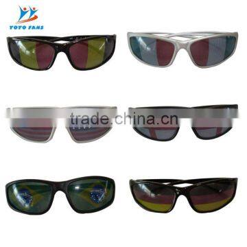 flag sun glasses with led WITH CE CERTIFICATE