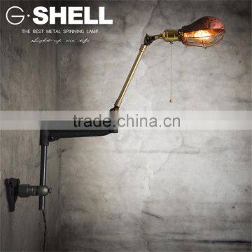 Old Style Vintage Edison Bulb Metal Wall Light