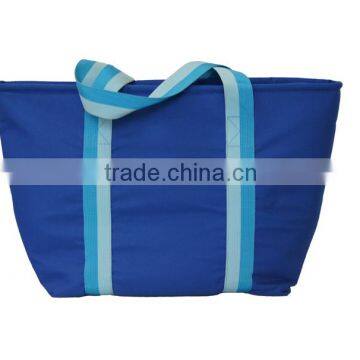 new product blue style handbag women custom clear tote bag