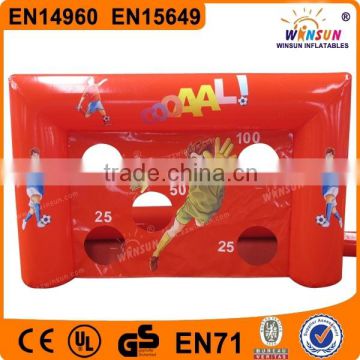 inflatable football gate,Outdoor best price sports games inflatable football door gate for sale