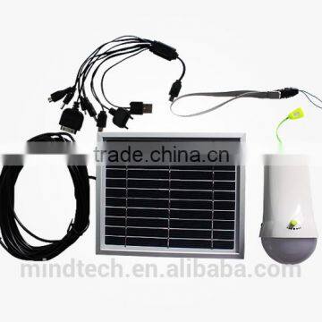 Portable solar cell lamp