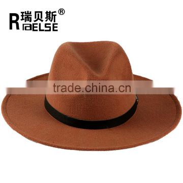 men fashion beactiful wool felt hat cool cheap wholesale winter hat