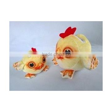 factory wholesale plush chick cellphone seat plush toy chick shaped mobile phone holder