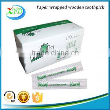 2016 New Product 4 Sides Paper Wrapped Toothpick for Lowest Price photo-2