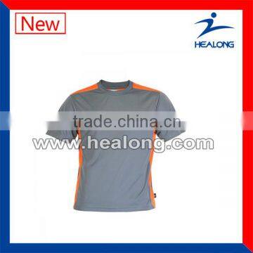 Cricket Color Uniforms,Short Sleeves Gray Cricket Uniform