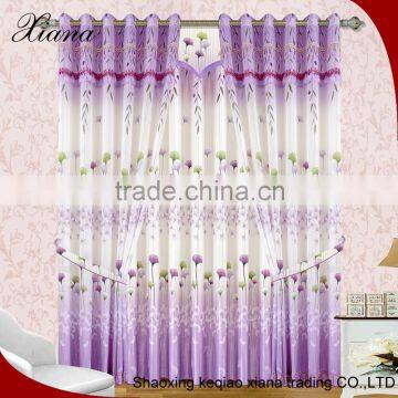 Home satin curtain textile,bright color curtain fabric