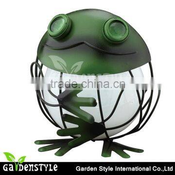 green cute animal design fashion professional lamp outdoor garden battery light