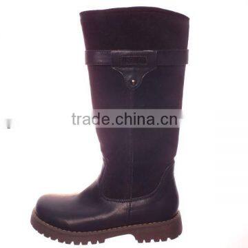 New Kids Leather Boots With Strap and Rivets Decoration in Guangzhou