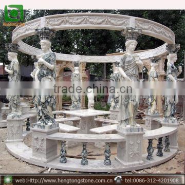 Factory sale Woman Figure Statue Gazebo