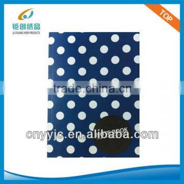 16K bulk adhesive binding notebook printing with embossing printing cover