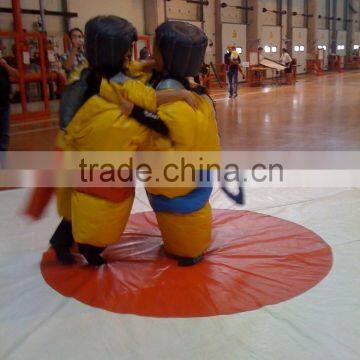 2016 HOLA sumo wrestling suits for sale/foam padded sumo suits
