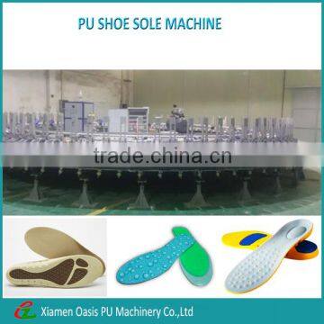 Full Automatic PU Shoe Insole/Sole Making Machine