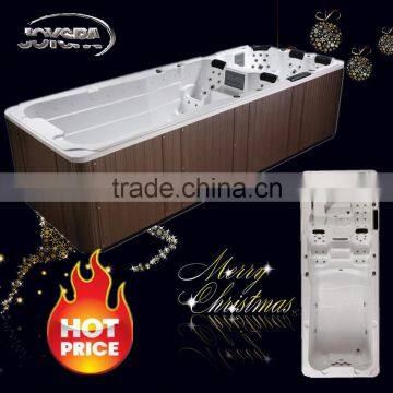 2014 Special Offer 59 therapy jets luxury 6 meter CE swim spa