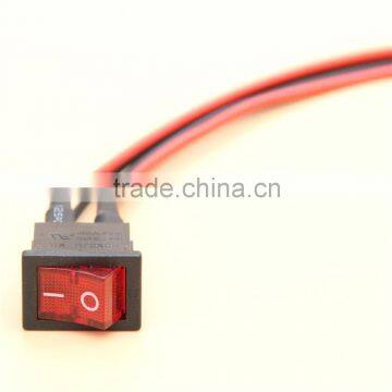 Switch Lead Wire Power Switch Assemble With UL1007 Wire Harness photo-2