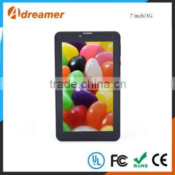 Made in china shenzhen commercial use 3g 7 inch tablet pc