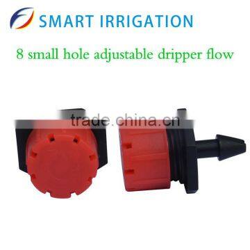 Drip Irrigation System 8 Small Holes Adjustable Flow Dripper