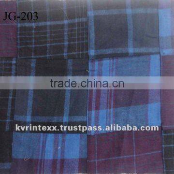 2016 new latest patchwork madras plaid fabric