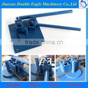 Construction Site small hand rebar bender machine/manual Reinforcing Steel Crooking Machine