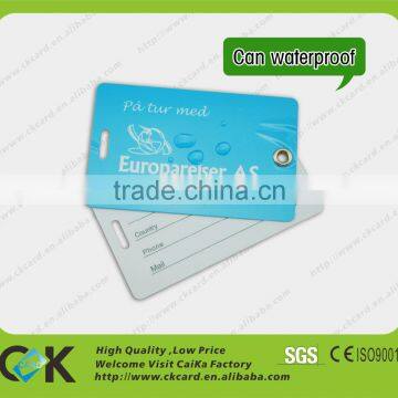 high quality pvc wholesale luggage tag supply with factory price