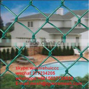 Pvc Coated Chain Link Fence / Electric Galvanized Chain Link Fence / Cheap Bamboo Fencing photo-5