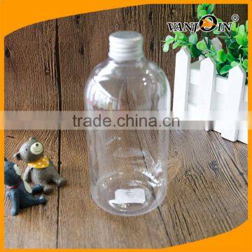 400ml Boston Round PET Plastic Energy Shot Bottles With Aluminium Cover photo-5