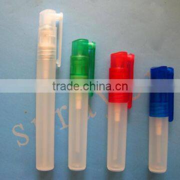 Plastic green perfume bottle 10ml