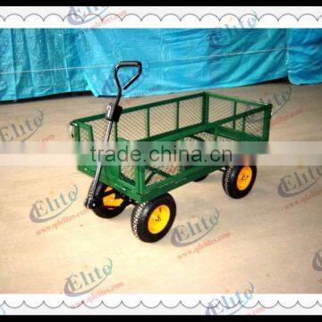 Folding Hand Push Cart for Garden Made in Qingdao photo-2