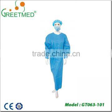 Wholesale pp pe Sms Smms Spunlace Medical Sterile Disposable Surgical Gown photo-3