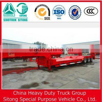 Multi Axle Hydraulic Low Bed Trailer for Carrying Crane/excavator/tractor photo-5