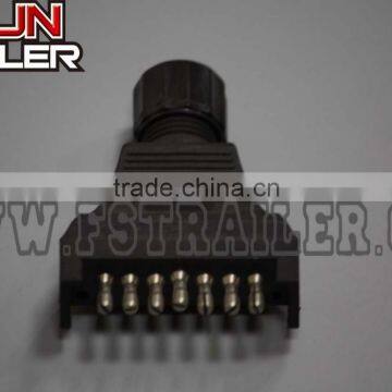 7 Pin Round Plug and 7 Pin Flat Plug for Sale photo-5