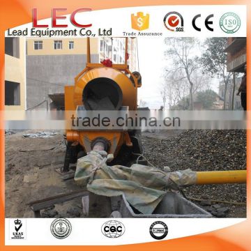 LCMP30 construction machine concrete mixer tank and pump