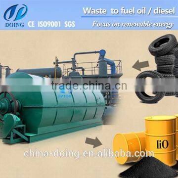 Waste Tyre to Diesel Pyrolysis Waste Tyre to Furnace Oil Machine photo-4