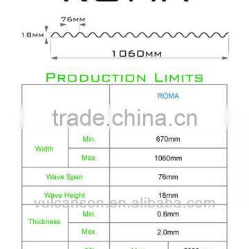 Circular Corrugated Greenhouse Polycarbonate Sheet (Valuview Clear ROMA) photo-5