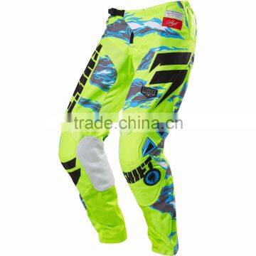 Top Quality Motocross Pant MX Pant Custom Neon Sublimation Motocross Pant Leather Protection On Knee Get Your Own Design photo-3
