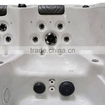 Control Panel Acrylic Shell Antique Bathtub With Seat for 3 Adults photo-2