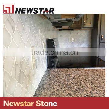 Newstar Chinese White Marble Natural Marble Bathroom Wall Tile Prices Mosaic photo-2